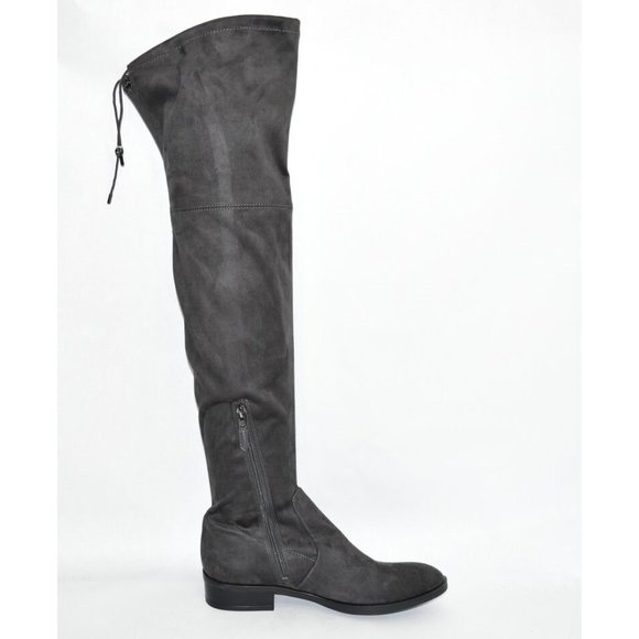 Sam Edelman 'Paloma' Sz 8 Over-the-Knee Gray Suede Boots OTK T3 - Picture 2 of 6